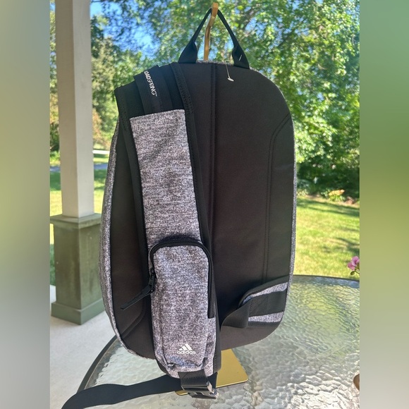 NWT- Adidas  Prime Blend sling Backpack - Gray/Black - Picture 3 of 9